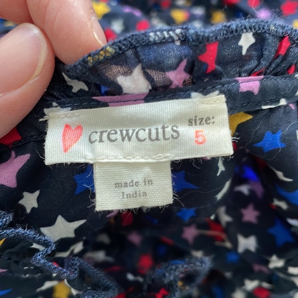 Girls J. Crew Crewcuts dresses- navy with stars - Picture 5 of 7